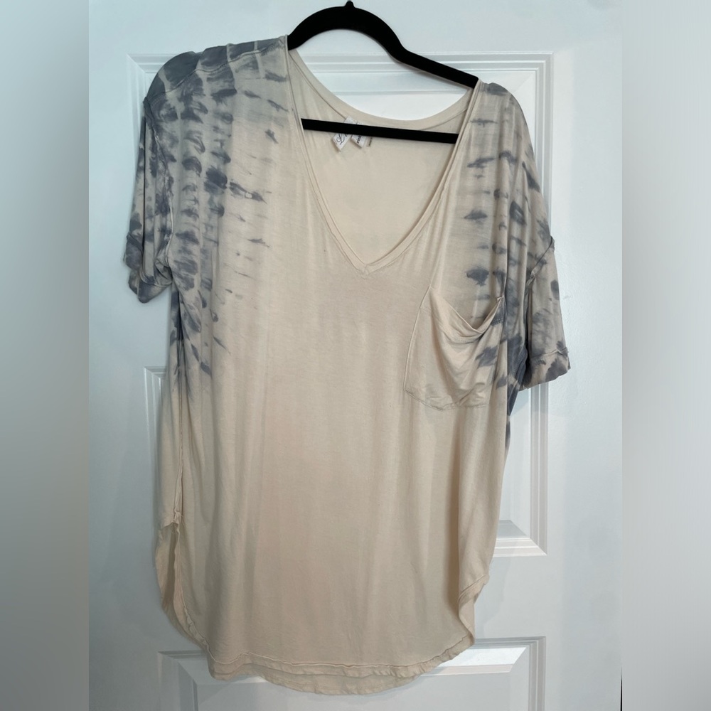 Oversized tye dye